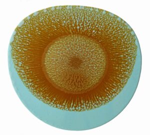 Turquoise Coral Threads 80x80cm (1)